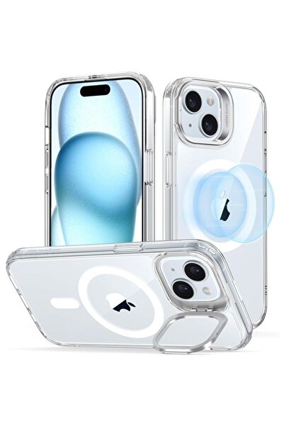 ESR Θήκη Classic Hybrid με Stash Stand HaloLock MagSafe Clear iPhone 15