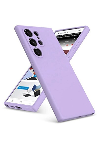 OEM Θήκη Rubber Silk Violet Samsung Galaxy S24 Ultra