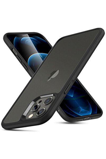 ESR iPhone 12 Pro Max Ice Shield Διαφανές Μαύρο (4894240122204)