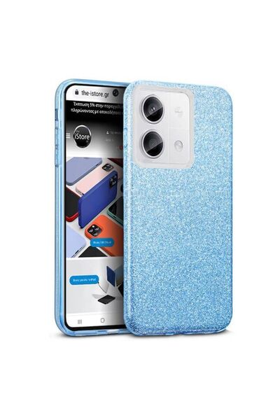 Orso Θήκη Hybrid Strass Blue Xiaomi Redmi Note 13 Pro 5G