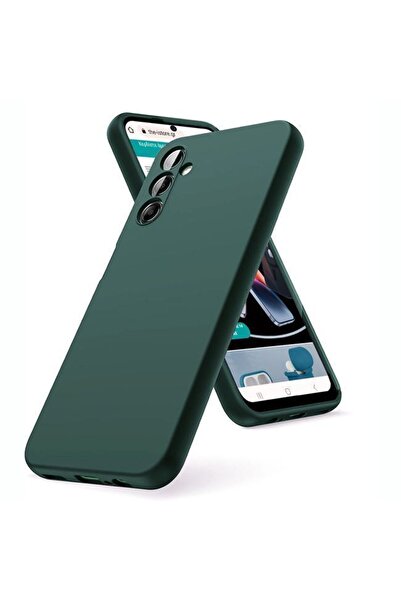Orso Θήκη Rubber Μετάξι Forest Green Samsung Galaxy A05s