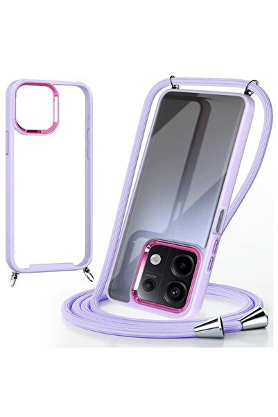 Orso Θήκη Shield Κορδόνι Clear Violet Xiaomi Redmi Note 13 Pro 4G