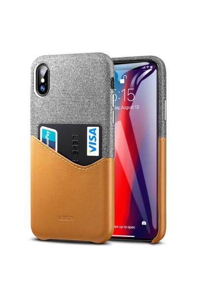 ESR Θήκη iPhone Xs Max Metro Πορτοφόλι, καφέ