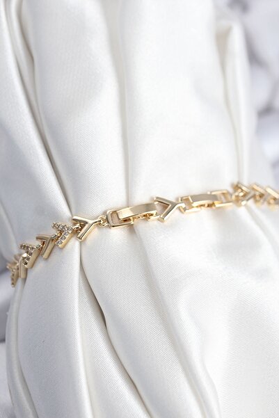 cleovibe سوار فينتو من سلسلة Vip من النحاس والذهب والزركون مرصّع بالأحجار بتص...