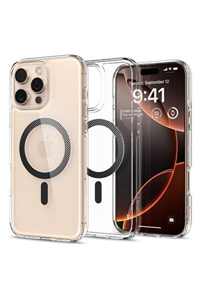 Spigen Θήκη Ultra Hybrid MagSafe Carbon Fiber iPhone 16 Pro Max