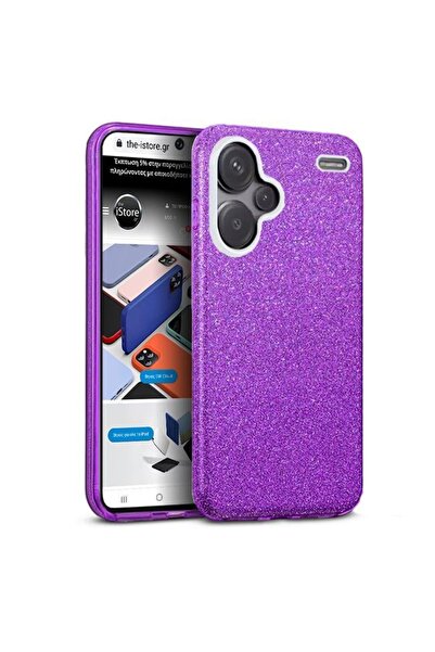 Orso Θήκη Hybrid Strass Violet Xiaomi Redmi Note 13 Pro+ 5G