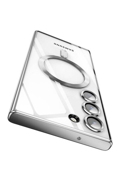 Orso Θήκη Magsafe Camera Protection Bare Look Silver Samsung Galaxy S24+/S25+