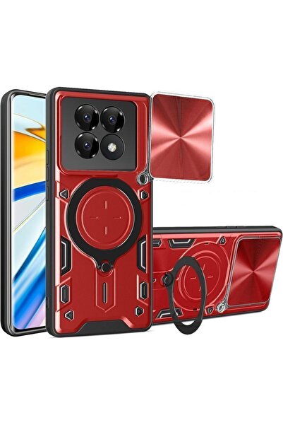 Techsuit Θήκη CamGuard Pro Red Xiaomi Redmi Note 15 Pro+ 5G.