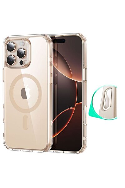 ESR Θήκη Classic Hybrid (Κουμπί Ελέγχου Κάμερας) MagSafe Clear Desert Gold iP...