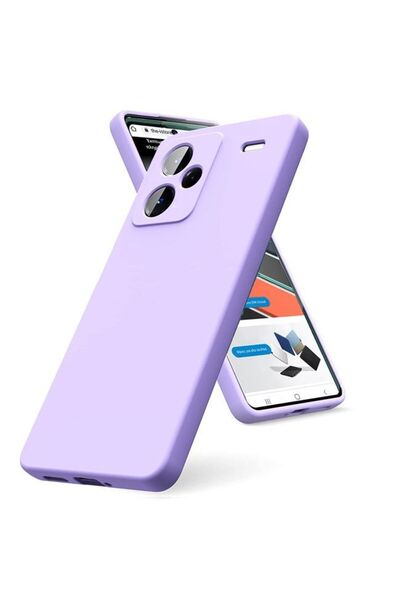 Orso Θήκη Rubber Μετάξι Violet Xiaomi Redmi Note 13 Pro+ 5G