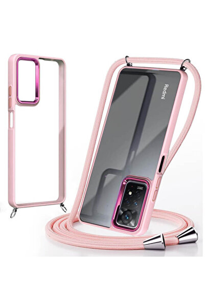 Orso Θήκη Shield Κορδόνι Clear Rose Xiaomi Redmi Note 12 Pro 4G