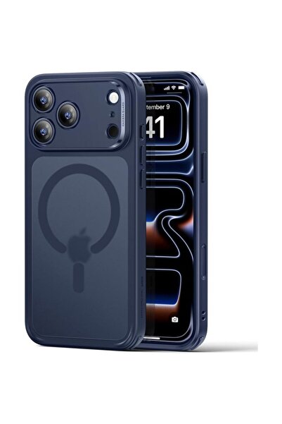 ESR Θήκη Classic Hybrid (Κουμπί Ελέγχου Κάμερας) MagSafe Γαλάζιο για iPhone 1...