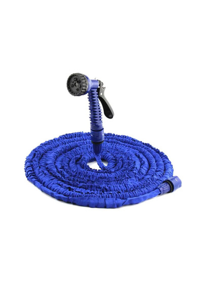 Furtun Expandable Garden Hose 60 m + Spray Gun with 7 Spray Positions