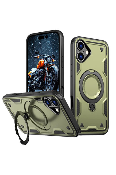 Orso Θήκη Buffer Ostand Armor Khaki Poco X7 Pro 5G