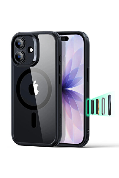 ESR Θήκη Classic Hybrid (Κουμπί Ελέγχου Κάμερας) MagSafe Clear Black iPhone 17