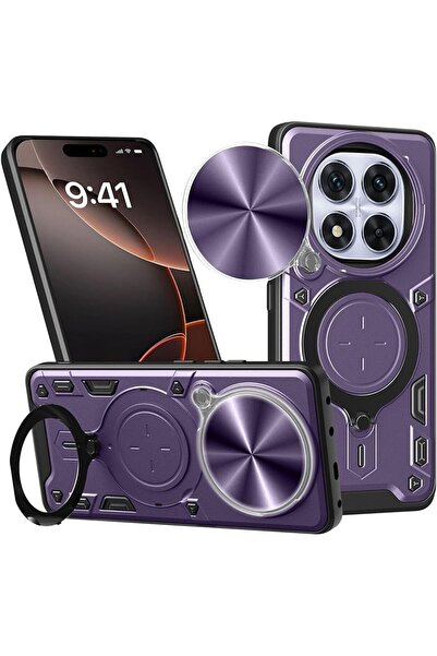 Orso Θήκη Αδιάβροχη Κάμερα Ringstand Slide Purple Xiaomi Redmi Note 14 Pro 5G