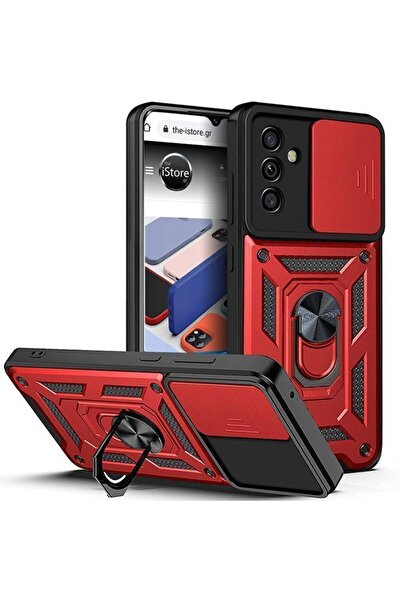 Orso Θήκη Combo Kickstand Slide Camera Red Samsung Galaxy S24 FE