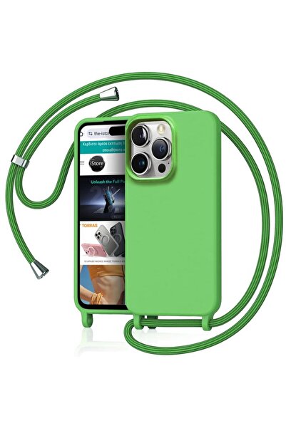 Orso Θήκη Cloud Κορδόνι Spring Green iPhone 16 Pro Max