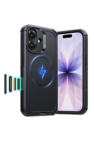 ESR Θήκη Cyber ​​Tough με κουμπί ελέγχου κάμερας Magsafe μαύρο iPhone 17