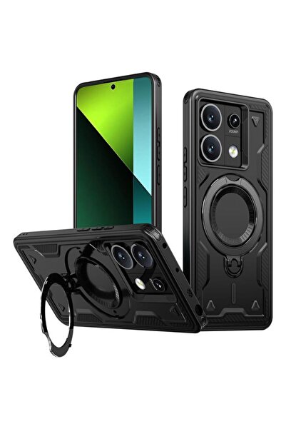 Orso Θήκη Buffer Ostand Armor Black Xiaomi Redmi Note 13 Pro 5G
