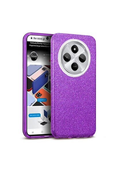 Orso Θήκη Hybrid Strass Violet Xiaomi Redmi 14C