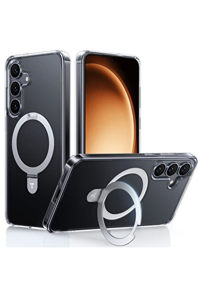 TORRAS Θήκη Ostand MagSafe Kickstand Clear Samsung Galaxy S24+/S25+