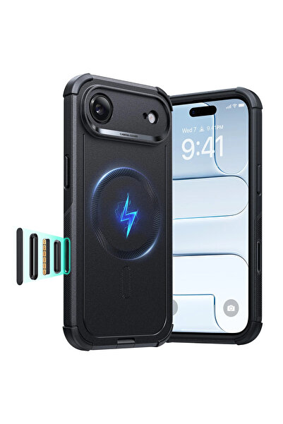 ESR Θήκη Cyber ​​Tough με κουμπί ελέγχου κάμερας Magsafe Black για iPhone Air