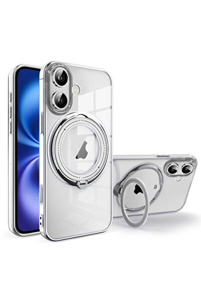 Orso Θήκη Ostand Magsafe Silver iPhone 16