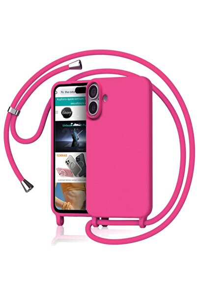 Orso Θήκη Cloud Κορδόνι Hot Pink iPhone 16