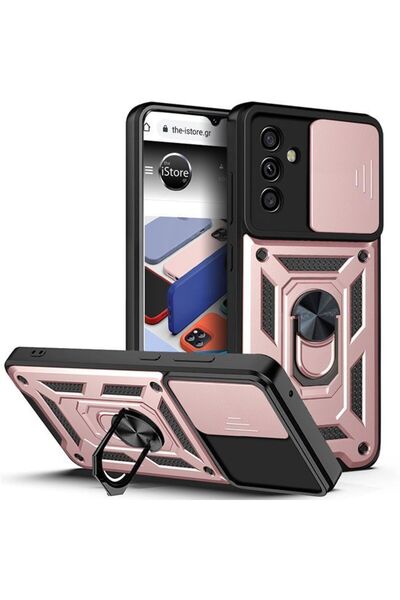 Orso Θήκη Combo Kickstand Slide Camera Rose Gold Samsung Galaxy S24 FE