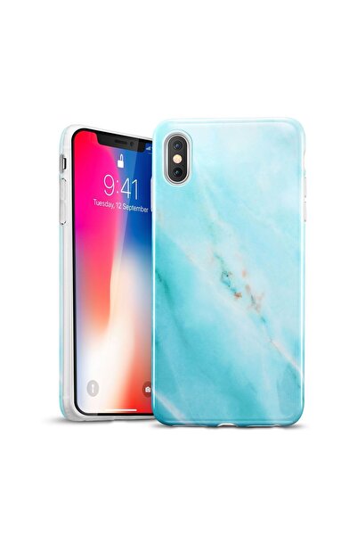 ESR iPhone X/Xs Μαλακό Μάρμαρο Larimar (X001HD9U1P)