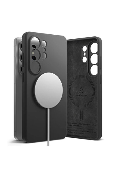 Ringke Θήκη Silicone Magnetic MagSafe Black Samsung Galaxy S26 Ultra