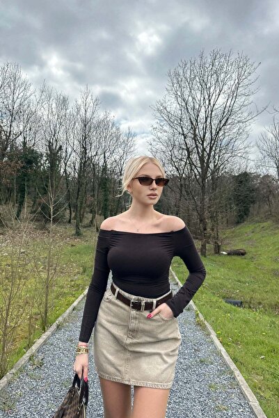 lizge giyim Open Shoulder Top
