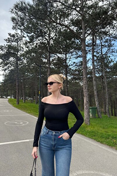 lizge giyim Open Shoulder Top