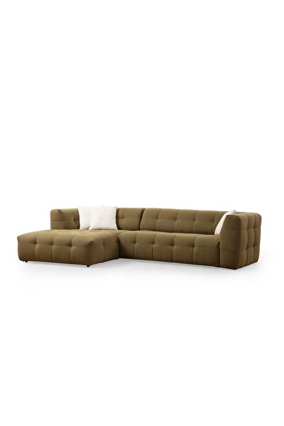 Vivense CADDY KÖŞE KOLTUK, YEŞİL, SOL KÖŞE,SHOWROOMDAN KUMAŞ DEĞİŞİMLİ