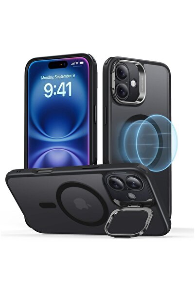 ESR Θήκη Classic Hybrid με Stash Stand HaloLock MagSafe Frosted Black για iPh...