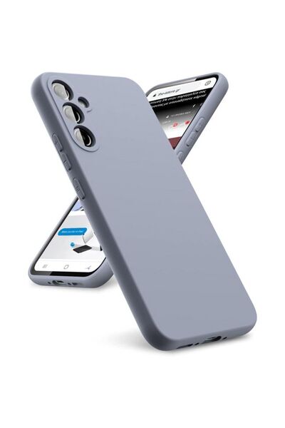 Orso Θήκη Rubber Silk Grey για Samsung Galaxy A55 5G