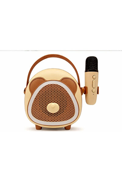 Genel Markalar Çocuklara Özel Retro Tasarımlı Bluetooth Karaoke Mikrofon Ve A...