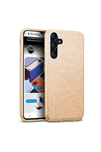 Orso Θήκη Hybrid Strass Gold για Samsung Galaxy A35 5G