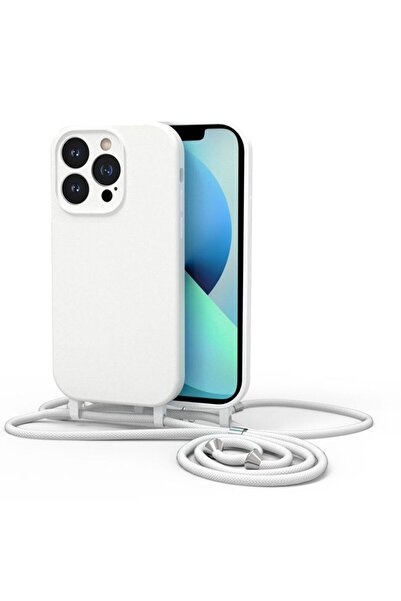 OEM Θήκη Orso Cloud Κορδόνι White iPhone 14 Pro Max