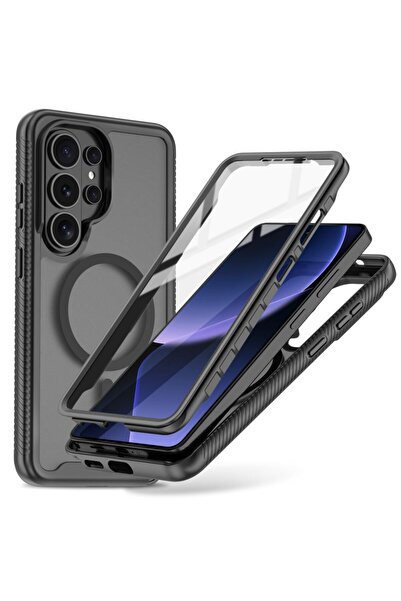 Techsuit Θήκη Tech-Protect Defense MagSafe Matte Black Samsung Galaxy S26 Ultra