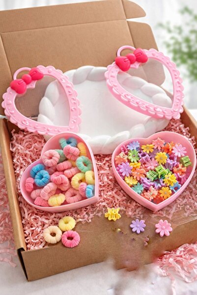 EMKSHOP 2 Boxes of Candy Dream Buckle Boxes (1 Box of Rubber Bands, 1 Box of ...