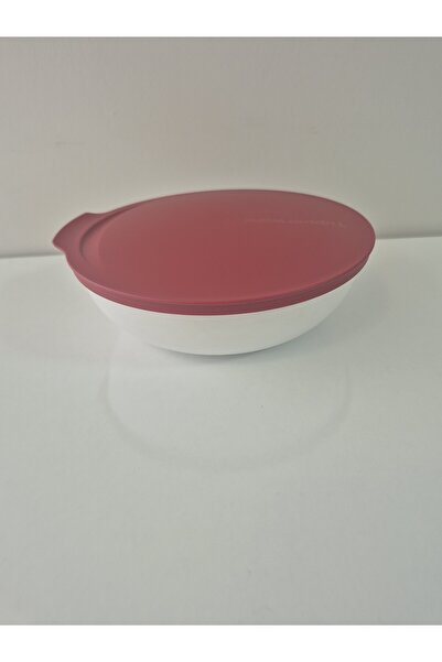 Tupperware وعاء تخزين بيرراك 740 مل باللون الأحمر