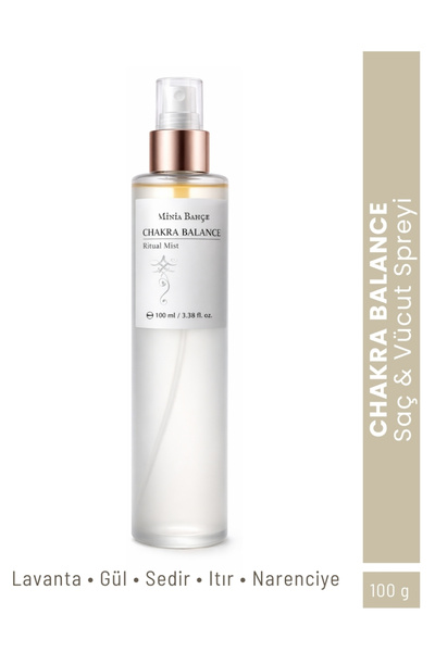 Minia Bahçe Bitki ve Sanat Atölyesi Chakra Balance Saç & Vücut Spreyi - 100 m...