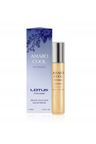 Lotus Apă de parfum Amaro Cool Woman Travel pentru femei, EDP, 33 ml