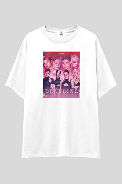 UmbraWear تي شيرت من مجموعة BLACKPINK "Deadline" |   تي شيرت للجنسين 100% قطن...