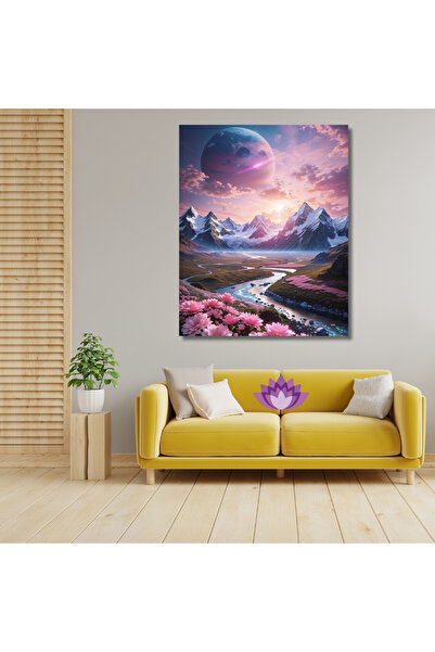 Empressco Sayılarla Boyama Hobi Seti (RENKLİ BASKI-ÇERÇEVELİ) 40x50 Cm: Doğan...