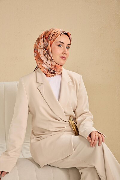 Silk Home Μεταξωτό μαντήλι τουίλ 11510-12