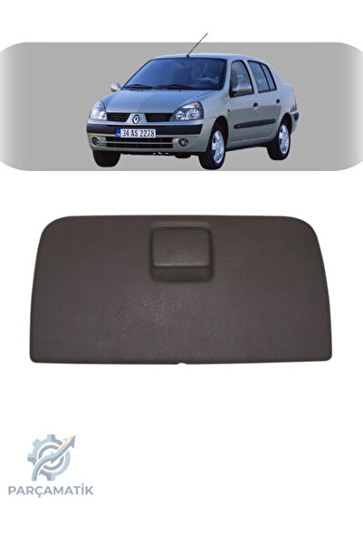 PARÇAMATİK Clio 2 - II Uyumlu Torpido Kapağı Koyu Gri Uzunluk 35 Eni 19 Cm 77...