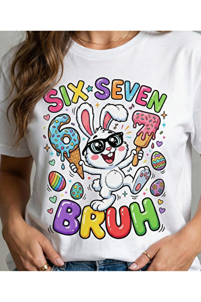 barsdepo Μπλουζάκι Six Seven με τύπωμα – Με Δώρο SUPRIZ |   Κορυφαία Ποιότητα